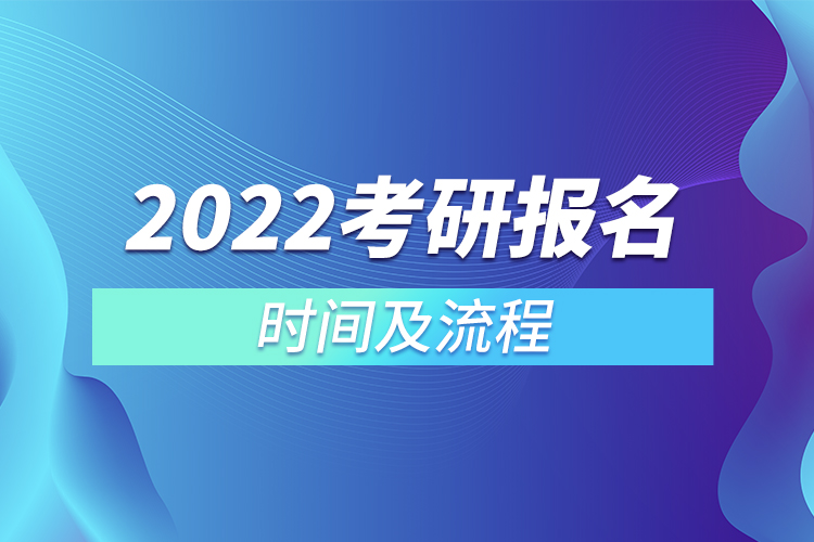 2022考研報(bào)名時(shí)間及流程